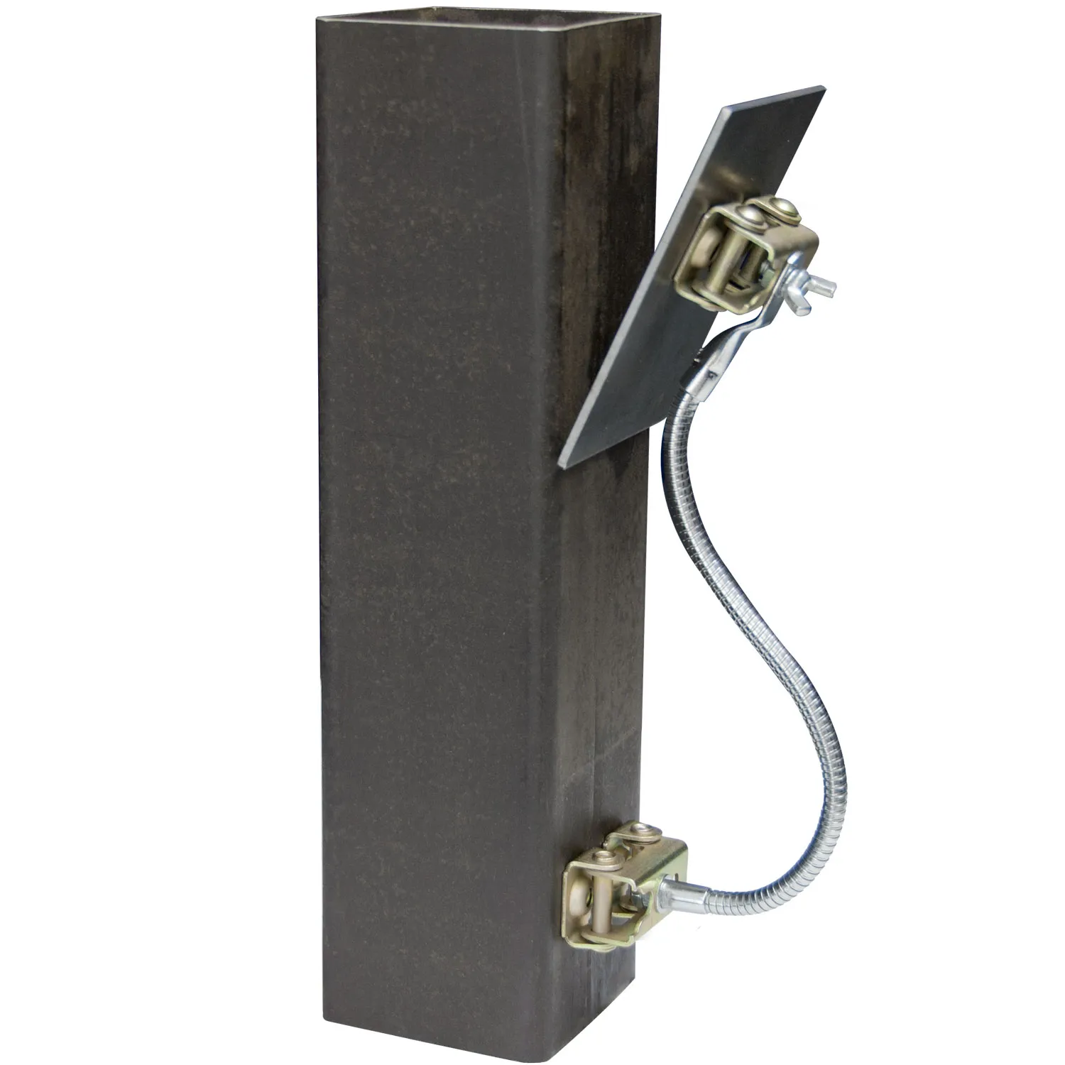 Magnetický držák SNAKE, s ohebným lankem 305 mm, svěrkou a dvěma nastavitelnými magnetickými podložkami V-Pad, AEK